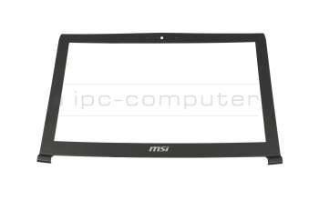 Display-Bezel / LCD-Front 39.6cm (15.6 inch) black original suitable for MSI GE62MVR 7RG (MS-16JC)