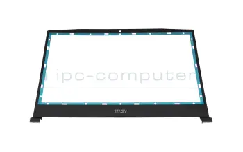 Display-Bezel / LCD-Front 39.6cm (15.6 inch) black original suitable for MSI GL66 Pulse 11UGK/11UGKV (MS-1581)