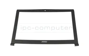 Display-Bezel / LCD-Front 39.6cm (15.6 inch) black original suitable for MSI GP62 2QE Leopard Pro (MS-16J3)