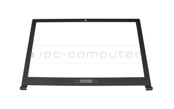 Display-Bezel / LCD-Front 39.6cm (15.6 inch) black original suitable for MSI WS63 7RK (MS-16K2)