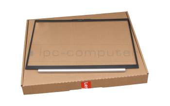 Display-Bezel / LCD-Front 39.6cm (15.6 inch) black-silver original suitable for Lenovo IdeaPad 5-15ARE05 (81YQ)