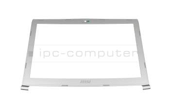 Display-Bezel / LCD-Front 39.6cm (15.6 inch) silver original suitable for MSI PE62VR 7RF (MS-16JB)