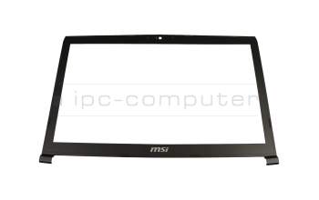Display-Bezel / LCD-Front 43.9cm (17.3 inch) black original suitable for MSI GL72MVR 7RFX (MS-179B)