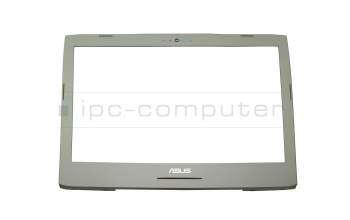 Display-Bezel / LCD-Front 43.9cm (17.3 inch) grey original suitable for Asus ROG G752VY
