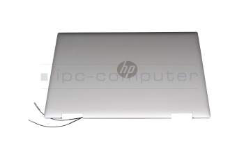 Display-Cover 35.6cm (14 Inch) silver original suitable for HP Chromebook 14a-na0000