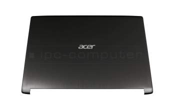 Display-Cover 39.6cm (15.6 Inch) black original (carbon optics) suitable for Acer Aspire 7 (A715-72G)