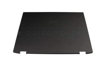 Display-Cover 39.6cm (15.6 Inch) black original suitable for MSI Summit E16 Flip A12UCT/A12UDT