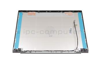 Display-Cover 39.6cm (15.6 Inch) silver original suitable for HP Pavilion 15-cs0600