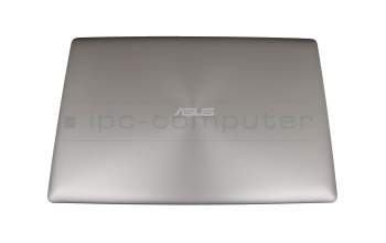 Display-Cover incl. hinges 39.6cm (15.6 Inch) silver original suitable for Asus ZenBook UX501VW