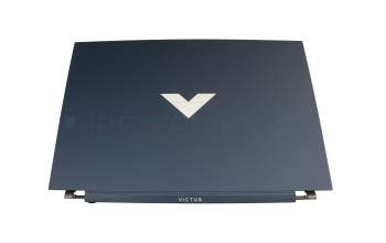 Display-Cover incl. hinges 40.8cm (16.1 Inch) blue original suitable for HP Victus 16-e0000