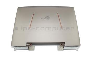Display-Cover incl. hinges 43.9cm (17.3 Inch) silver original suitable for Asus ROG G752VM