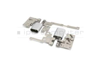 Display-Hinges right and left (silver) original suitable for Lenovo ThinkPad S3 Yoga 14 (20DM)