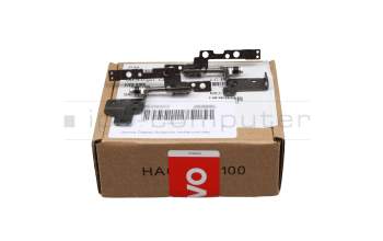 Display-Hinges right and left original suitable for Lenovo V14 G2-ALC (82KC)