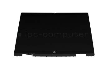 Display Unit 14.0 Inch (FHD 1920x1080) black original suitable for HP Pavilion x360 14-ek0