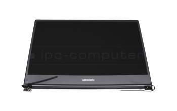 Display Unit 16.0 Inch (FHD 1920x1080) gray original suitable for Medion Akoya E16401 (NS16TGR)