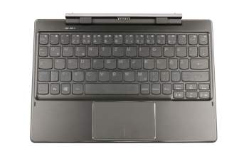 Docking-Keyboard, German (DE) - black for Lenovo IdeaPad Miix 310-10ICR (80SG)