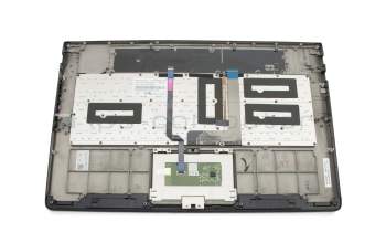 EA0TA000500 original Lenovo keyboard incl. topcase DE (german) black/black with backlight