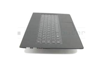 EA0TA000500 original Lenovo keyboard incl. topcase DE (german) black/black with backlight