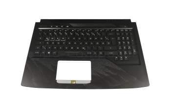 EABKL005040 original Asus keyboard incl. topcase DE (german) black/black with backlight