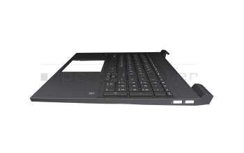 EAG3M009A1N original HP keyboard incl. topcase DE (german) grey/grey with backlight