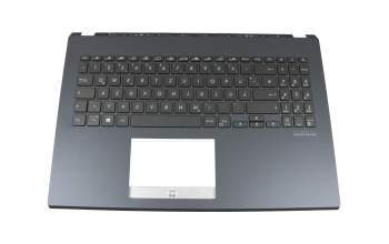 EAXKT00301A original Asus keyboard incl. topcase DE (german) black/anthracite with backlight