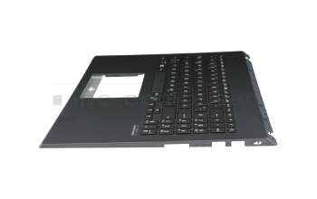 EAXKT00301A original Asus keyboard incl. topcase DE (german) black/anthracite with backlight