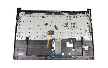 EAZSU00205A original Acer keyboard incl. topcase DE (german) black/black with backlight