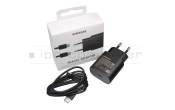 EP-TA800XBEGWW original Samsung USB-C AC-adapter 25.0 Watt EU wallplug incl. charging cable