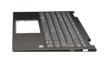 ET279000300 original Lenovo keyboard incl. topcase DE (german) anthracite/anthracite with backlight