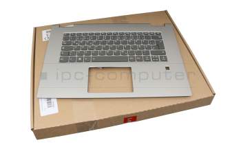 ET27G000300 Lenovo keyboard incl. topcase DE (german) black/silver with backlight