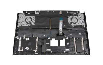 ET3JK000120QSD1 original Acer keyboard incl. topcase DE (german) black/black with backlight