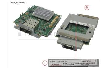Fujitsu ETAHX4AF-L AF250S3 IFCard iSCSI 2Port 10GnoSFP x2