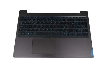 FG541_KB_BRK_Asssy_BL original Lenovo keyboard incl. topcase PO (portuguese) black/blue/black with backlight