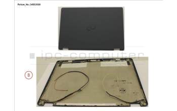 Fujitsu LCD BACK COVER ASSY (HD) W/O CAM W/ MIC for Fujitsu LifeBook U727