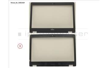 Fujitsu LCD FRONT COVER (FOR HD W/ CAM/MIC) for Fujitsu LifeBook U727
