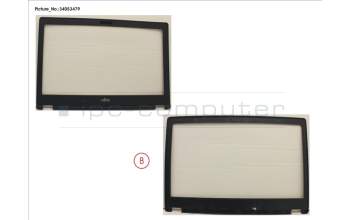 Fujitsu FUJ:CP732757-XX LCD FRONT COVER (FOR MIC)