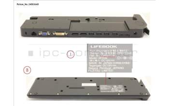 Fujitsu PORT REPLICATOR for Fujitsu LifeBook E5510