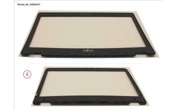 Fujitsu LCD FRONT COVER (FOR HD W/O CAM/MIC) for Fujitsu LifeBook U727