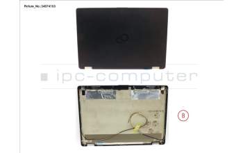 Fujitsu FUJ:CP781817-XX LCD BACK COVER ASSY (FHD) W/O CAM/MIC