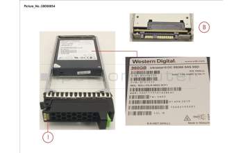 Fujitsu FUJ:JX42SSD960-1B JX40 S2 MLC SSD 960GB 1DWPD SPARE