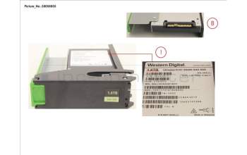 Fujitsu FUJ:JX602-SSD-1-6-3 JX60 S2 MLC SSD 1.6TB 3DWPD SPARE