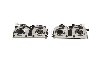 Fan (CPU/GPU) Kit (R+L) original suitable for Lenovo Legion Y740S-15IMH (81YX)