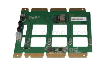 Fujitsu A3C40135238 HDD-Backplate Platine (incl. cable) used