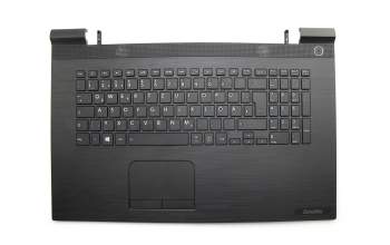 H000085320 original Toshiba keyboard incl. topcase DE (german) black/black