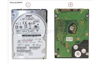 Fujitsu HDD SAS 12G 1.2TB 10K 512E SFF 2.5\' for Fujitsu Celsius M7010