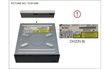 Fujitsu HIT:DH20N-BL SATA DVD-ROM BL