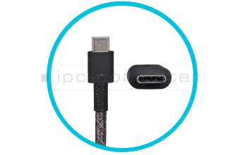 HP Chromebook x360 14c-ca0000 original USB-C AC-adapter 65.0 Watt rounded
