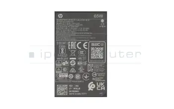 HP Compaq nx7300 Business (HSTNN-I04C) original AC-adapter 65.0 Watt rounded