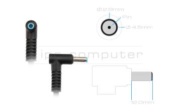 HP Envy 17t-n100 original AC-adapter 120.0 Watt slim