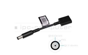 HP Pavilion 15-p000 original AC-adapter 90.0 Watt with adapter (4.5/7.4 mm plug)